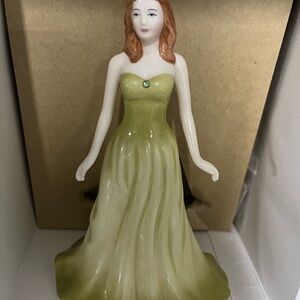 Royal Doulton “August” Gemstone Figurines - Brand New Condition